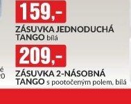 ZÁSUVKA JEDNODUCHÁ TANGO bílá