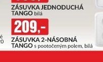 ZÁSUVKA 2-NÁSOBNÁ TANGO