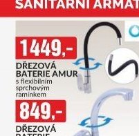 DŘEZOVÁ BATERIE AMUR
