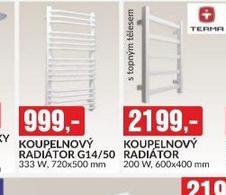 KOUPELNOVÝ RADIÁTOR G14/50