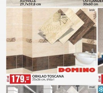 OBKLAD TOSCANA 25x36 cm, třída I - bauMax akcniletaky.com