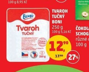 Tvaroh tučný Boni