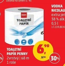 Toaletní papír Penny