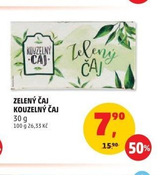 ZELENÝ ČAJ KOUZELNÝ ČAJ