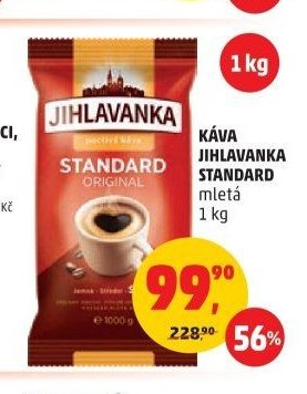 Káva Jihlavanka Standard mletá