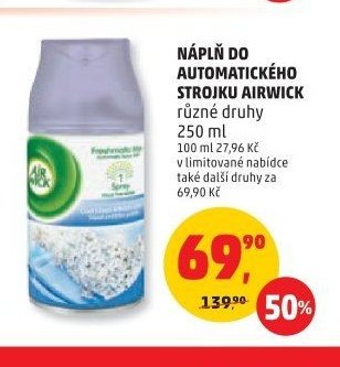 Náplň do automatického strojku Airwick