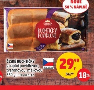 ČESKÉ BUCHTIČKY