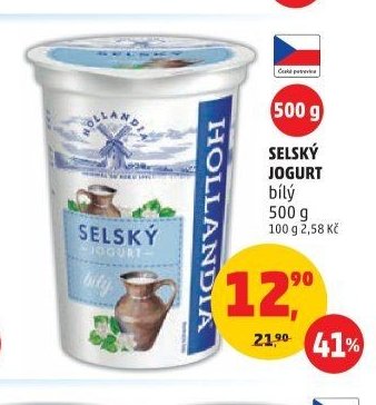Selský jogurt Hollandia