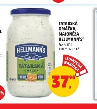 Tatarská omáčka Hellmann's