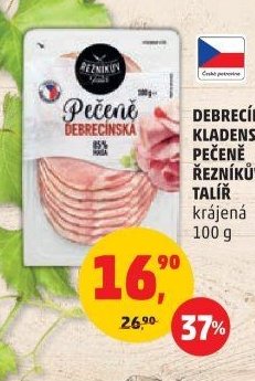 Pečeně debrecínská Řezníkův talíř