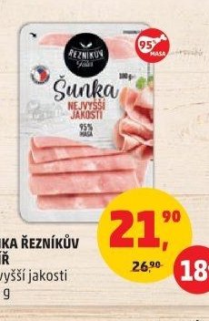 Šunka nejvyšší jakosti Řezníkův talíř