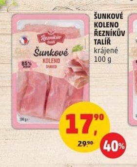 Šunkové koleno Řezníkův talíř