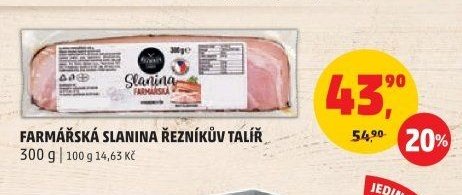 Farmářská slanina Řezníkův talíř