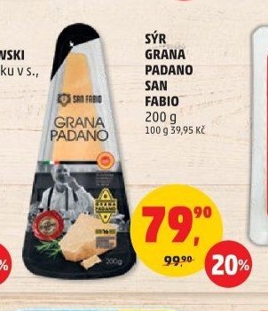 Sýr Grana Padano San Fabio