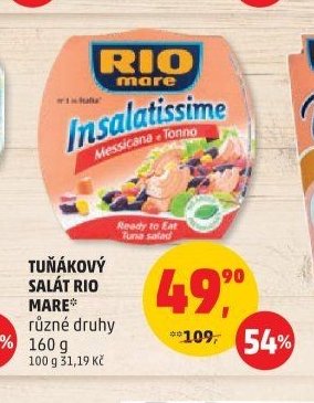 Tuňákový salát Rio Mare