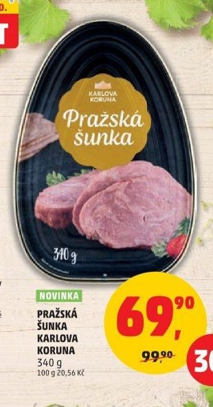 PRAŽSKÁ ŠUNKA KARLOVA KORUNA