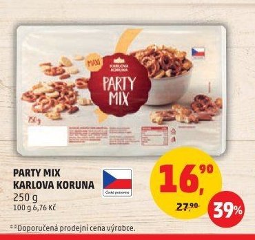 PARTY MIX KARLOVA KORUNA