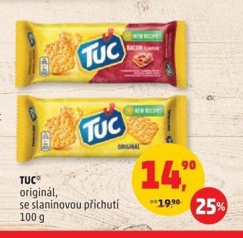 TUC originál, se slaninovou příchutí