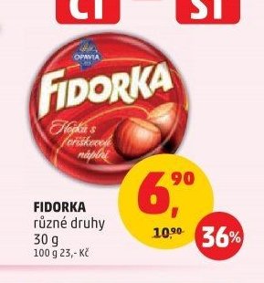 FIDORKA různé druhy 30 g