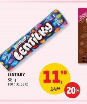 LENTILKY 38 g