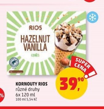 KORNOUTY RIOS různé druhy 6x 120 ml