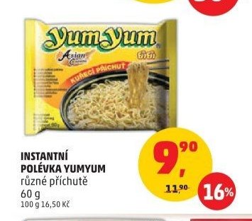 INSTANTNÍ POLÉVKA YUMYUM