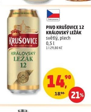 PIVO KRUŠOVICE 12 KRÁLOVSKÝ LEŽÁK