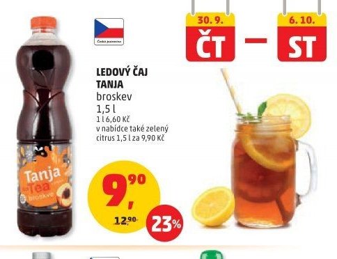 Ledový čaj Tanja broskev
