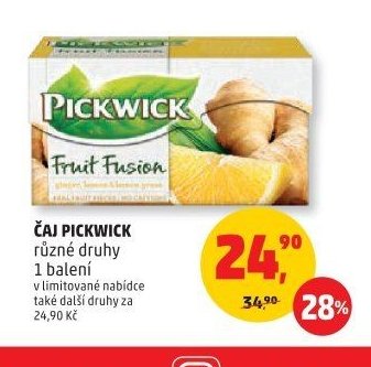 Čaj Pickwick různé druhy