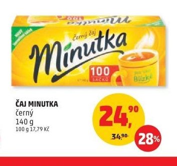 Čaj Minutka černý