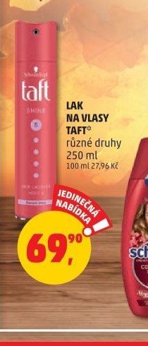 Lak na vlasy Taft