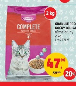 Granule pro kočky Louisa