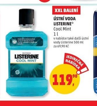ÚSTNÍ VODA LISTERINE