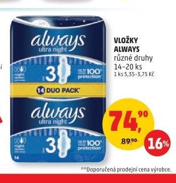 VLOŽKY ALWAYS