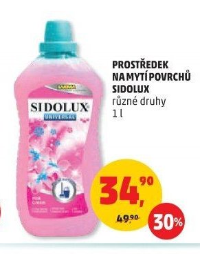 PROSTŘEDEK NA MYTÍ POVRCHŮ SIDOLUX