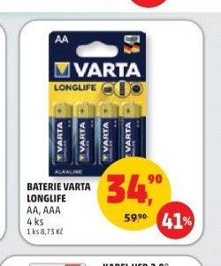 BATERIE VARTA LONGLIFE