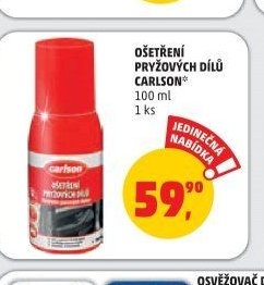 OŠETŘENÍ PRYŽOVÝCH DÍLŮ CARLSON