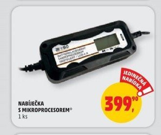 Nabíječka s mikroprocesorem
