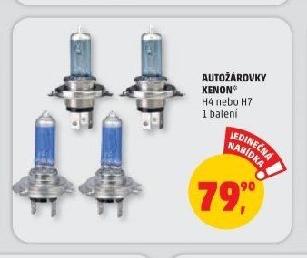 Autožárovky Xenon