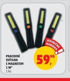 Pracovní svítilna s magnetem