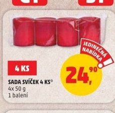SADA SVÍČEK 4 KS