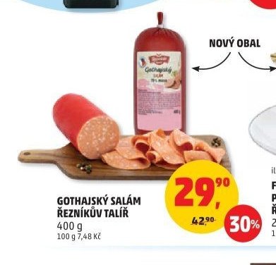 Gothajský salám Řezníkův talíř