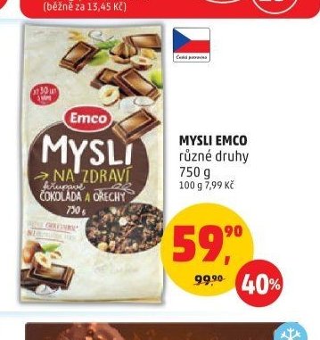 Mysli Emco různé druhy