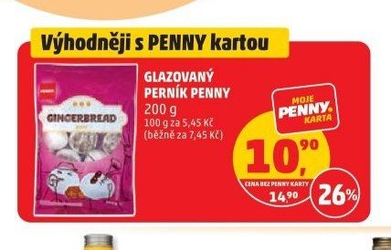 GLAZOVANÝ PERNÍK PENNY