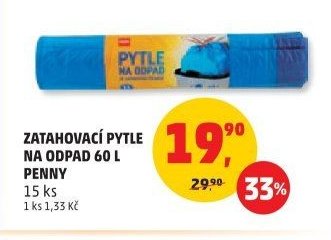 ZATAHOVACÍ PYTLE NA ODPAD 60 L PENNY
