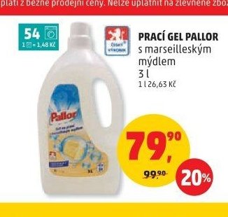 PRACÍ GEL PALLOR
