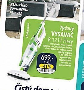 Tyčový vysavač R-1211 Flexy