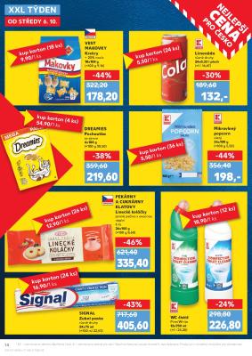 akční leták Kaufland 6.10.2021-12.10.2021