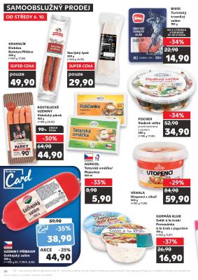 akční leták Kaufland 6.10.2021-12.10.2021