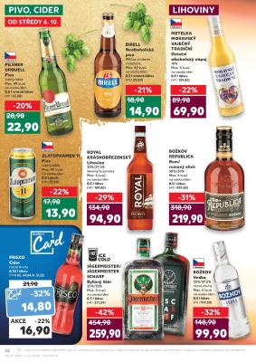 akční leták Kaufland 6.10.2021-12.10.2021